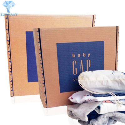 OEM ODM Personalized Corrugated Shipping Boxes Baby Blanket Gift Shipping