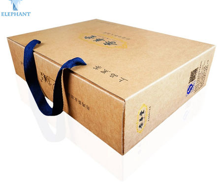 De goedkope OEM Hardcover Logo Custom Printing Thick Corrugated Document van de de Theeverpakking van China Verschepende Vakjes